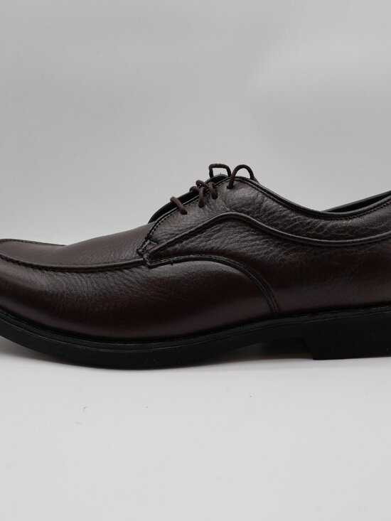 Hush Puppies Tribute Oxford Mens 10.5 Dark Brown Leather Dress Shoes main image 10